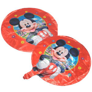 Balon Folie de Petrecere de Umflat Party Disney Happy Mickey Mouse 45 cm Baieti Aniversari Fete  Rosu