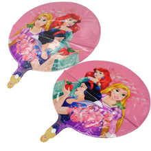 Încărcați imaginea în Galerie, Balon Folie de Petrecere Printese Disney Ariel Mica Sirena Alba ca Zapada si Rapunzel 45 cm Aniversari Copii Fetite