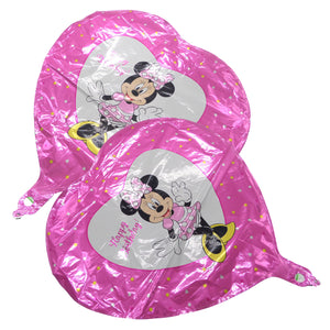 Balon Folie de Petrecere Disney Minnie Mouse Mov cu Buline Fetite 45 cm Copii Fetite Aniversari