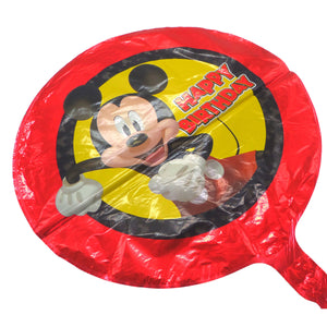 Balon Folie de Petrecere de Umflat Party Disney Red Rosu Mickey Mouse 45 cm Baieti Aniversari Fete  Copii