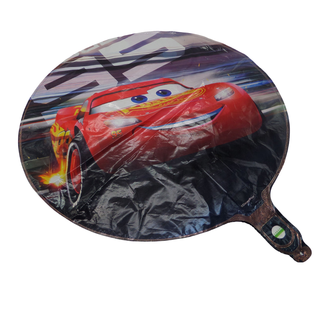 Balon Folie de Petrecere de Umflat Rotund Party Disney Baieti Cars 95 Masinute Fulger McQueen 45 cm Hamilton