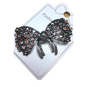 Bijuterie Brosa Martisor pe Carton Funda cu Strasuri Roz Cadou Doamne Femei de 1 8 Martie Martisor