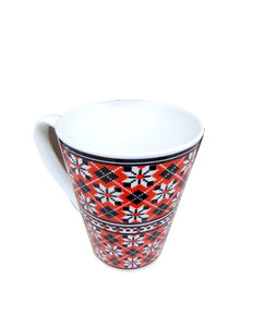 Cana de Apa din Ceramica Motive Traditionale Populare Romanesti Floare de Colt