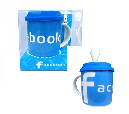 Cana in Cutie Cadou cu Lingurita Mesaj Facebook