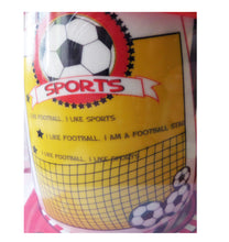 Încărcați imaginea în Galerie, Cana in Cutie Cadou Capac Silicon cu Lingurita Mesaj Sport Fotbal Baieti