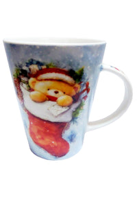 Cana Cadou Craciun in Cutie Ursulet de Craciun