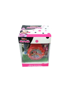 Ceas de Mana Analog pentru Copii in Cutie Cadou Disney Minnie Mouse Roz Pink