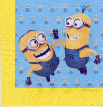 Încărcați imaginea în Galerie, Set Servetele Party Petrecere Copii Minionii Galbeni Despicable 10 buc 33x33 cm Stuart Bob