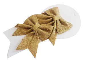 Ornamente de Brad Funde Decorative Gold Auriu Glitter Set 2 buc de Pom