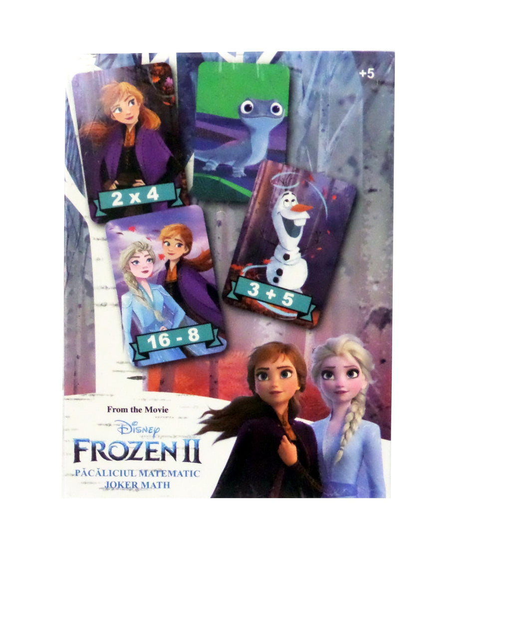 Carti de Joc Copii Pachet Pacaleala Joker Pairs Frozen II Regatul de Gheata