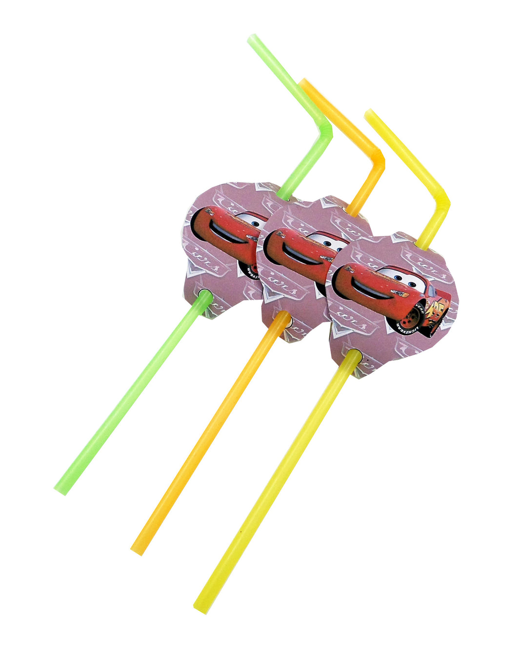 Paie de Petrecere Tematica Flexibile Set 9 buc Party Baieti Cars Masinute Fulger McQueen Rust-eze 95