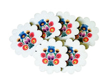 Încărcați imaginea în Galerie, Set 6 Suporturi Pahare Coasters Lemn Etnic Folk Polonez