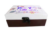 Încărcați imaginea în Galerie, Cutie Caseta de Bijuterii cu Led Multicolor You and Me Model Floral