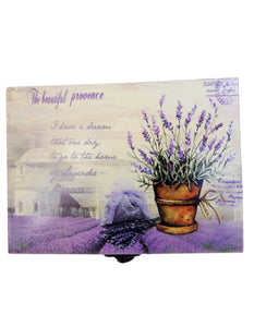 Caseta Bijuterii cu Oglinda Provence Post Card