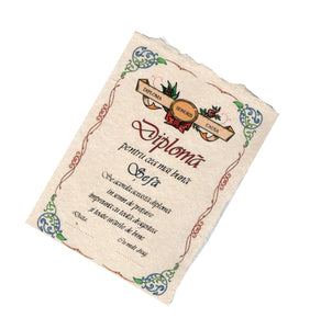 Diploma Personalizata Pergament Cadou cu Mesaj Dedicatie pentru Cea Mai Buna Cea Mai Buna Sefa Doamne