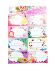 Încărcați imaginea în Galerie, Etichete Scoala pentru Caiet Set Coala 2 8 buc Disney Printese Princess Belle, Cenusareasa, Ariel, Rapunzel, Alba Ca Zapada