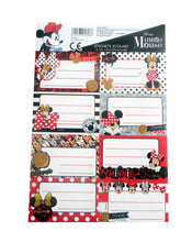 Încărcați imaginea în Galerie, Etichete Scoala pentru Caiet Set 2 Coli sau 16 buc Etichete Disney Rosie Minnie Mouse