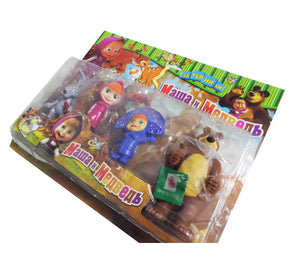 Set Jucarii Figurine Disney pentru Copii Masha si Ursul Misha the Bear 4 buc fete baieti cadou craciun sarbataori