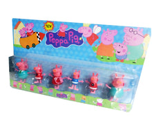 Încărcați imaginea în Galerie, Set Jucarii Figurine Disney pentru Copii Purcelusa Peppa Pig 6 buc