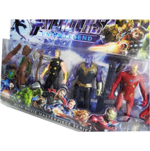 Încărcați imaginea în Galerie, Set Jucarii Figurine Disney Avengers Razbunatorii Supereroi Superheroes Thanos Groot Thor Ironman 6 buc Union Legend