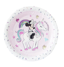 Încărcați imaginea în Galerie, Set Farfurii de Petrecere Accesorii Party 8 buc din Carton Disney Minnie Mouse Pink Unicorn