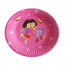 Încărcați imaginea în Galerie, Farfurii din Carton Disney de Petrecere Party Copii Set 10 buc Dora Exploratoarea si Maimuta Boots Unica folosinta