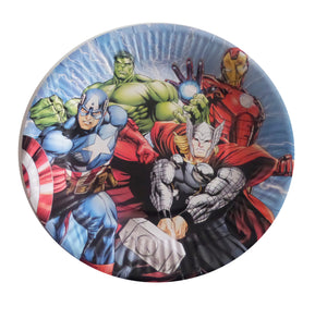 Farfurii din Carton Disney de Petrecere Party Copii Set 10 buc SuperEroi Team Avengers Baieti Hulk captain America