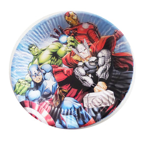 Farfurii din Carton Disney de Petrecere Party Copii Set 10 buc SuperEroi Team Avengers Baieti Thor