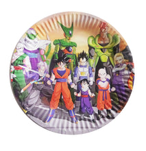 Încărcați imaginea în Galerie, Farfurii din Carton Disney de Petrecere Party Copii Set 10 buc Anime Naruto SuperEroi Desene Japoneze Dragon Ball Z