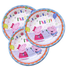 Încărcați imaginea în Galerie, Farfurii din Carton de Petrecere Party Copii Set 6 buc Disney Peppa Purcelusa Pig Party 19 cm Copii Baieti fete