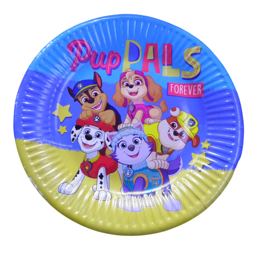 Farfurii din Carton Disney de Petrecere Party Copii Set 6 buc Paw Patrol Pup Pals Forever Patrula Catelusilor Fetite Baieti
