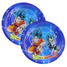 Încărcați imaginea în Galerie, Farfurii din Carton Disney de Petrecere Party Copii Set 10 buc Anime Desene Dragonball GT 23 cm Petreceri Copii Supereoi