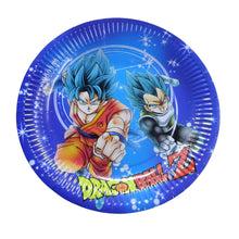 Încărcați imaginea în Galerie, Farfurii din Carton Disney de Petrecere Party Copii Set 10 buc Anime Desene Dragonball GT 23 cm Japoneze