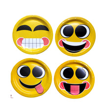 Încărcați imaginea în Galerie, Farfurii din Carton Aniversari de Petrecere Party Copii Set 10 buc Disney Emoji Smile Happy Faces 23 cm Copii Petrecerei Fetite Baieti