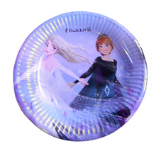 Încărcați imaginea în Galerie, Set Farfurii de Petrecere Accesorii Party Tematic Copii 6 buc Carton Frozen Regatul de Gheata II Printesa Ana si Regina Elsa