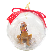 Încărcați imaginea în Galerie, Glob de Craciun Brad Pom pentru Copii cu Figurina Disney Clubul lui Mickey Mouse Catelul Pluto 14 cm Cadou Baieti