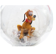 Încărcați imaginea în Galerie, Glob de Craciun cu Figurina Disney Clubul lui Mickey Mouse Catelul Pluto 14 cm