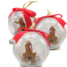 Încărcați imaginea în Galerie, Glob de Craciun cu Figurina Disney Clubul lui Mickey Mouse Catelul Pluto 14 cm