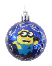 Încărcați imaginea în Galerie, Ornamente de Brad Pom Set 2 Globuri de Craciun Disney Happy Bob the Minion Despicable 5 cm 50 mm Cadou Copii