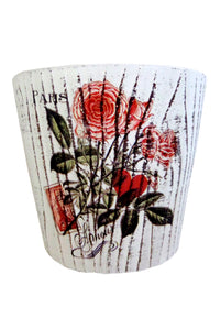 Ghiveci Flori Ceramica Paris Post Card