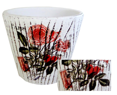 Ghiveci Flori Ceramica Paris Post Card