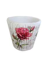 Încărcați imaginea în Galerie, Ghiveci Flori Ceramica Rose Post Card