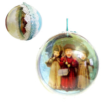Încărcați imaginea în Galerie, Glob Craciun Brad Cadou Acril 14 cm Fetite Retro Cadou