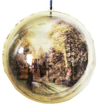 Încărcați imaginea în Galerie, Glob Craciun de Brad 14 cm Lady and Gentleman Retro Christmas