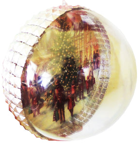 Glob de Craciun 14 cm pentru Brad Targ si Bradul Luminat de Craciun