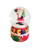 Încărcați imaginea în Galerie, Mini-Glob Craciun cu Lichid Zapada Sticla Cristal Mos Craciun Saluta Cadou Pom