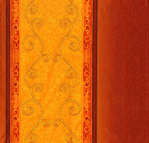 Servetele Decorative de Masa din Hartie Imprimeu Filigranat Auriu Maro Set 10 buc 33x33 cm