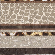 Încărcați imaginea în Galerie, Servetele Decorative de Masa din Hartie Imprimeu Animal Print Maro 33x33 cm Set 10 buc