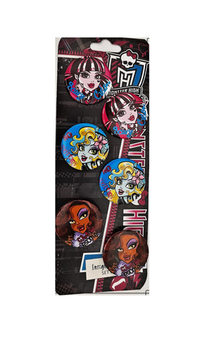 Insigna Brosa Set 6 Bucati pentru Copii cu Monster High