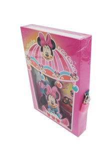 Jurnal Secret Cheita si Lacat pentru Copii Fetite Cadou Disney Minnie Mouse Jewelries Bijuterii Adolescente